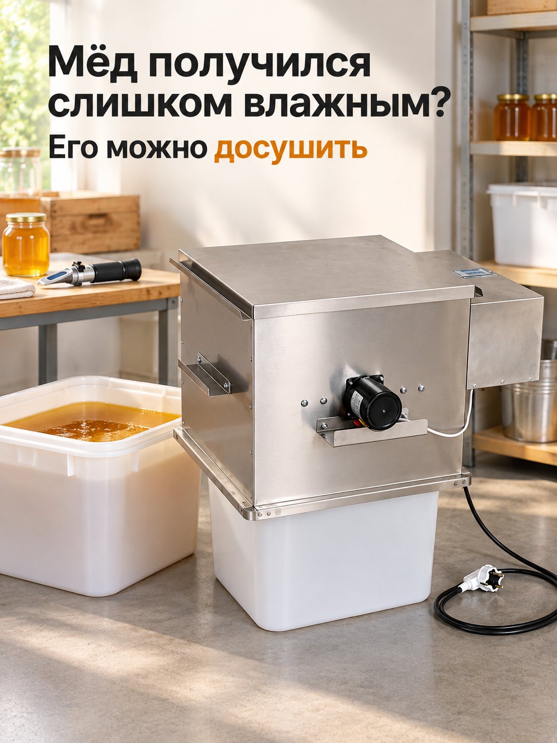 Осушитель меда СМ-20. Осушитель меда СМ-20.