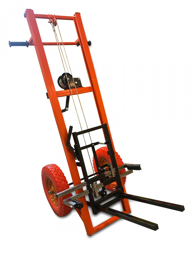 Апилифт «М-1″— пасечная тележка-подъемник, усиленные колёса с подкачкой