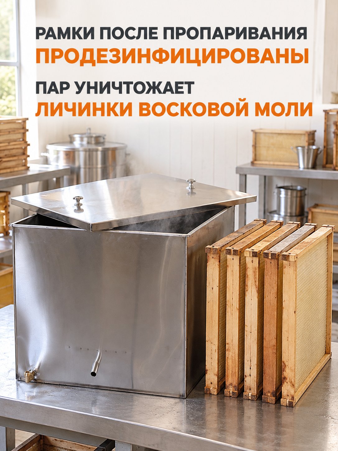 Воскотопка на 12 рамок ЭЛЕКТРИЧЕСКАЯ Воскотопка на 12 рамок ЭЛЕКТРИЧЕСКАЯ